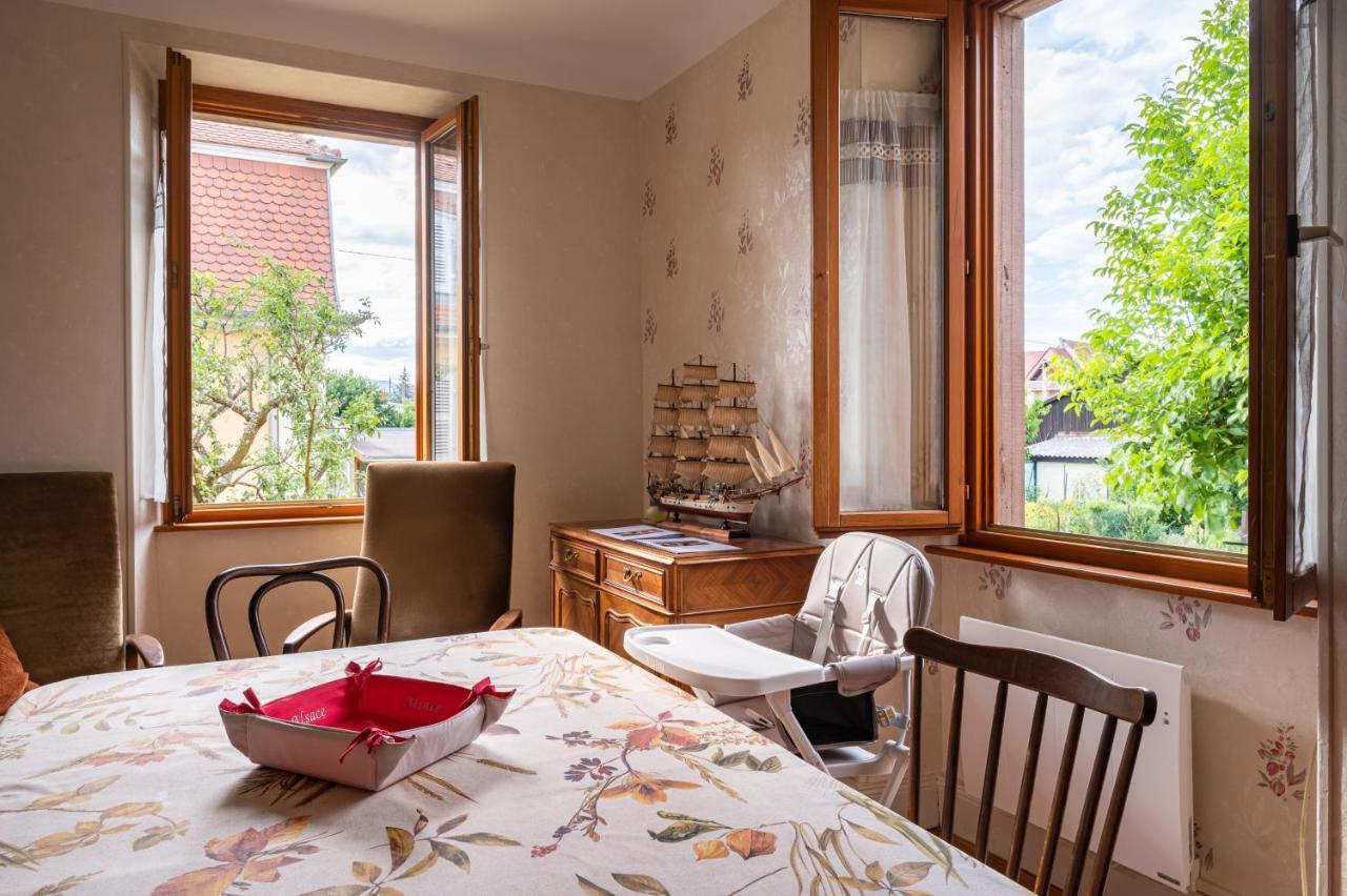 La Maison De Vacances De Colmar Et Son Jardin Exteriör bild